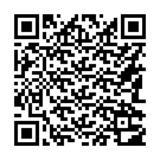 Código QR para número de teléfono +16182302603