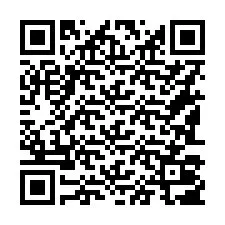 QR код за телефонен номер +16183007171