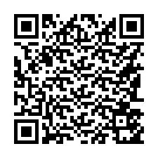 QR kód a telefonszámhoz +16183551766