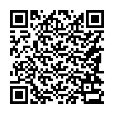 QR-koodi puhelinnumerolle +16184333599