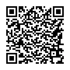 Código QR para número de telefone +16186634497