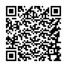 Codice QR per il numero di telefono +16186994139