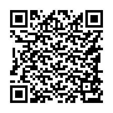 QR-koodi puhelinnumerolle +16188573198