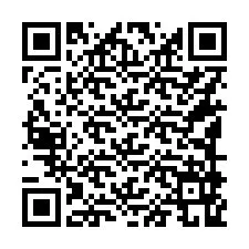 QR код за телефонен номер +16189969630