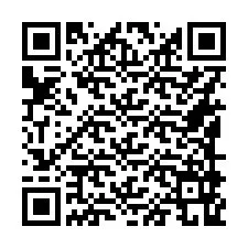 QR код за телефонен номер +16189969667