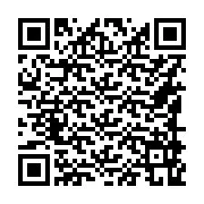Codice QR per il numero di telefono +16189969687