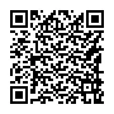 Codice QR per il numero di telefono +16189969695