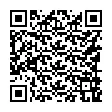 QR код за телефонен номер +16189969698