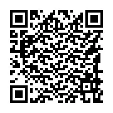 QR код за телефонен номер +16189969744