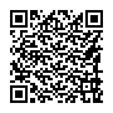 Codice QR per il numero di telefono +16189969807