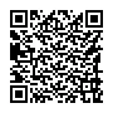 Codice QR per il numero di telefono +16189969844