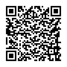 Código QR para número de telefone +16189969848