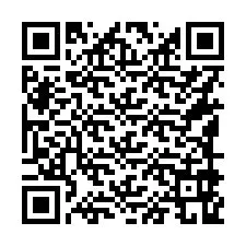 Codice QR per il numero di telefono +16189969860