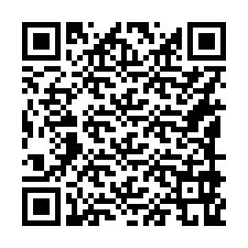 Codice QR per il numero di telefono +16189969865