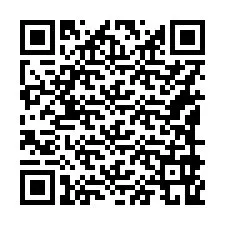 Código QR para número de teléfono +16189969875