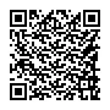 QR код за телефонен номер +16189969979