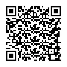 Código QR para número de teléfono +16189970089