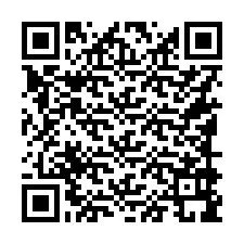 QR-koodi puhelinnumerolle +16189999998