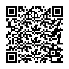 QR код за телефонен номер +16192000007