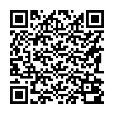 QR-koodi puhelinnumerolle +16192000012