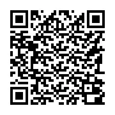 QR код за телефонен номер +16192000014