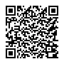 QR-код для номера телефона +16192000018