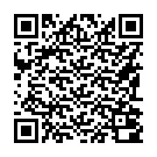 QR Code pour le numéro de téléphone +16192000163