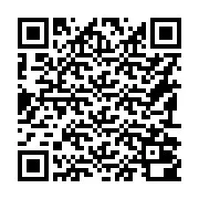 Kod QR dla numeru telefonu +16192000181