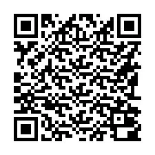 Código QR para número de telefone +16192000196