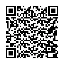 QR-код для номера телефона +16192000217