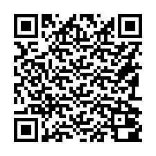 Kode QR untuk nomor Telepon +16192000219