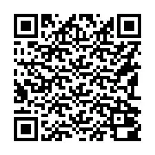 QR-koodi puhelinnumerolle +16192000220