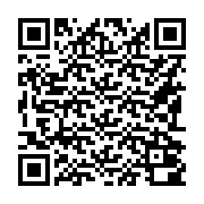 QR-code voor telefoonnummer +16192000233