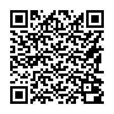 Codice QR per il numero di telefono +16192000263