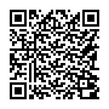 Código QR para número de telefone +16192000269