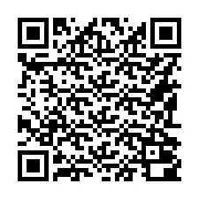 QR Code สำหรับหมายเลขโทรศัพท์ +16192000273