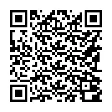 QR-koodi puhelinnumerolle +16192000293