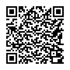 Código QR para número de telefone +16192000297