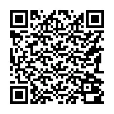 QR код за телефонен номер +16192000304