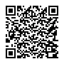 QR Code สำหรับหมายเลขโทรศัพท์ +16192000309