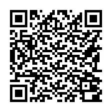 QR-Code für Telefonnummer +16192000323