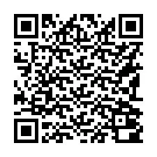 QR код за телефонен номер +16192000330