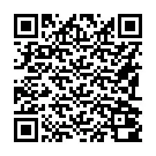 QR-код для номера телефона +16192000333