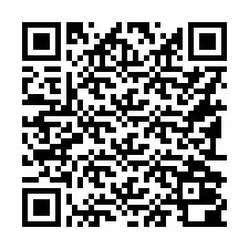 Kod QR dla numeru telefonu +16192000398