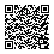 Codice QR per il numero di telefono +16192000509