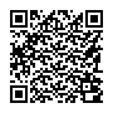 Código QR para número de teléfono +16192000513