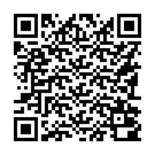 QR-Code für Telefonnummer +16192000538