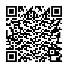 Codice QR per il numero di telefono +16192000648