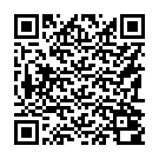 Kod QR dla numeru telefonu +16192000650