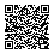 QR-код для номера телефона +16192000651